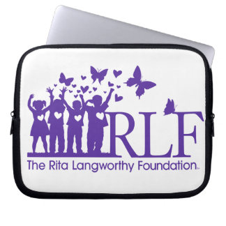 RLF-Logo neopreenlaptophoes van 10 inch Laptop Sleeve