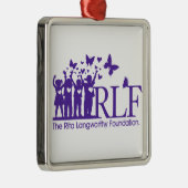 RLF Logo Premium Square Ornament (Rechts)