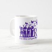 RLF Signature Logo White 11 oz Classic White Mok (Voorkant links)