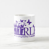 RLF Signature Logo White 11 oz Classic White Mok (Center)