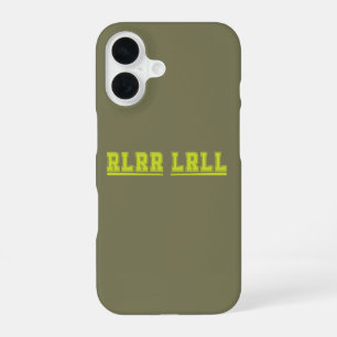 RLRR LRLL Drumstokken Band Drum Drummer Grappig  iPhone 16 Hoesje