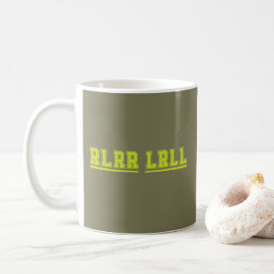 RLRR LRLL Drumstokken Band Drum Drummer Grappig Koffiemok