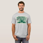 R'lyeh Post Stempel T-shirt (Voorkant volledig)