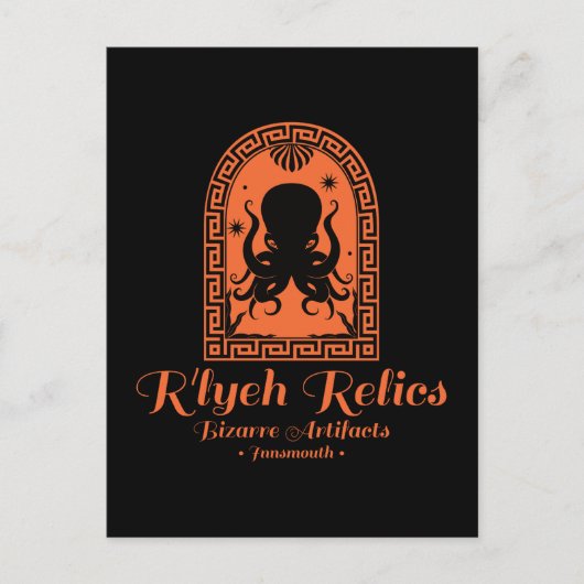 R'lyeh Relics Innsmouth Antieke Briefkaart (Voorkant)