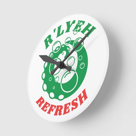 R'lyeh Wasmiddel Innsmouth Lovecraft Ronde Klok (Hoek)