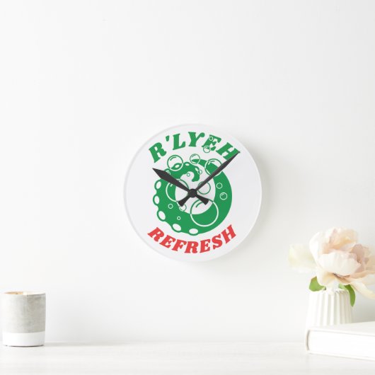 R'lyeh Wasmiddel Innsmouth Lovecraft Ronde Klok (Huis)