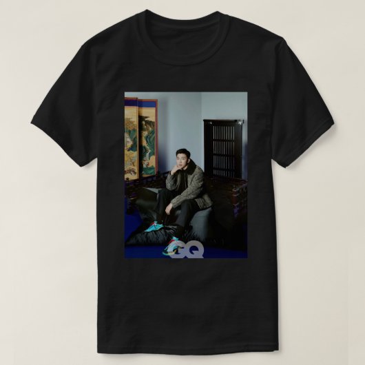 RM GQ T-SHIRT (Design voorkant)