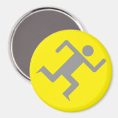 RM Magnet Yellow (Voorkant / Achterkant)