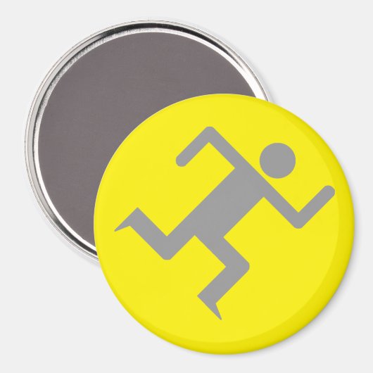 RM Magnet Yellow (Voorkant / Achterkant)