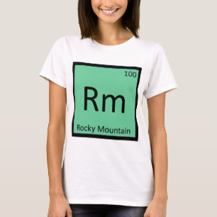 Rm - Rocky Mountain Gaste Paard Chemie Element T-shirt