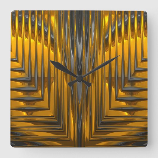 RMA 5-wandklok Vierkante Klok (Voorkant)