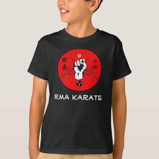 RMA Karate Kinder shirt (Voorkant)