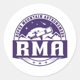 RMA ronde Stickers