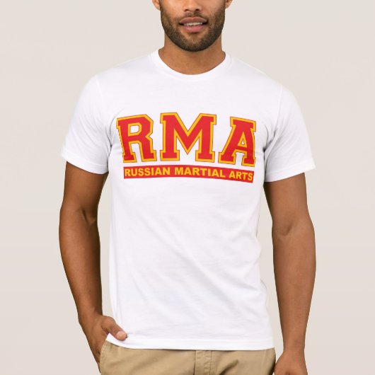 RMA Russisch T-shirt voor Martial Arts (Voorkant)