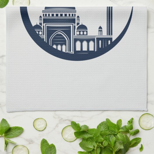 Rmadan Kareem Fleece Blanket Theedoek (Gevouwen)