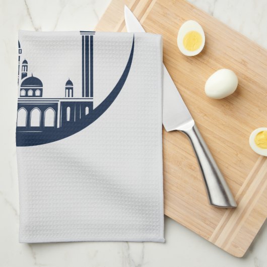 Rmadan Kareem Fleece Blanket Theedoek (Quarter Fold)