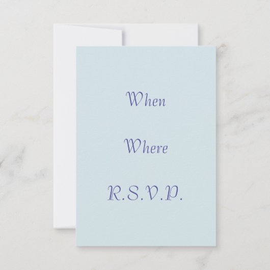 Rmaid moeder en baby uitnodigingen van Renee Lavoi (Achterkant)