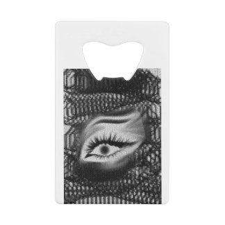 rmdesignflo55 Black Eye Modern Creditkaart Flessenopener