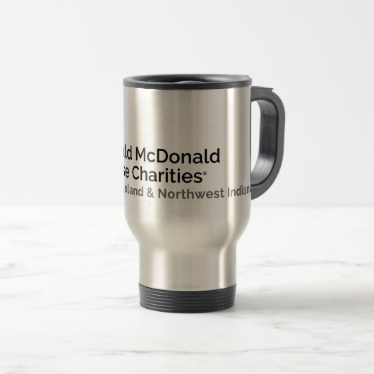 RMHC-CNI Travel Mug Reisbeker (Voorkant rechts)