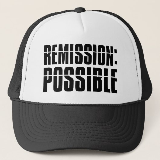 Rmissie mogelijk trucker pet (Voorkant)