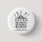 RML 90e Anniv-Buttonnen Ronde Button 3,2 Cm (Voorkant)