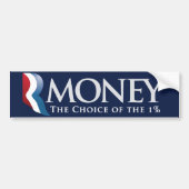 RMoney Romney Parody Bumpersticker (Voorkant)