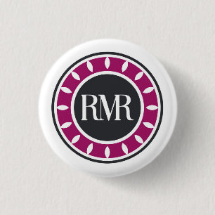 RMR Logo Pinrad Button - 1 1/4 inch diameter