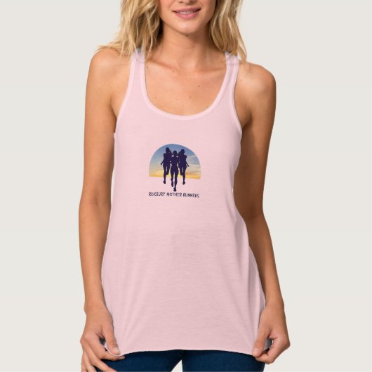 RMR Roze Racerback Tanktop (Voorkant)