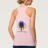RMR Roze Racerback Tanktop (Achterkant)
