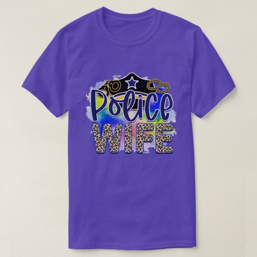 Rms004810 politie vrouw t-shirt (Design voorkant)