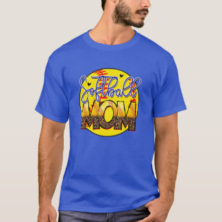 Rms00736 softbal moeder t-shirt