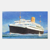 RMS Alcantara Rechthoekige Sticker (Voorkant)