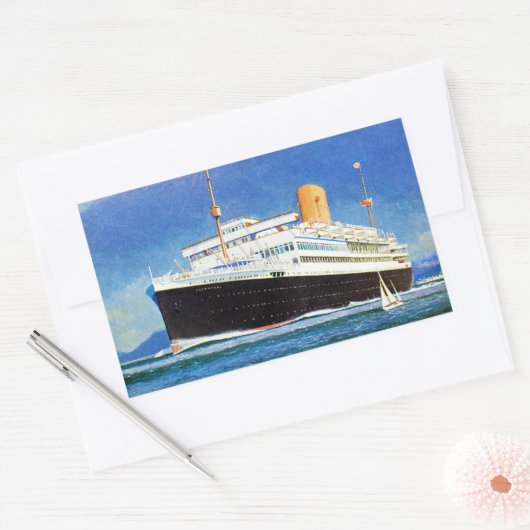 RMS Alcantara Rechthoekige Sticker (Envelop)