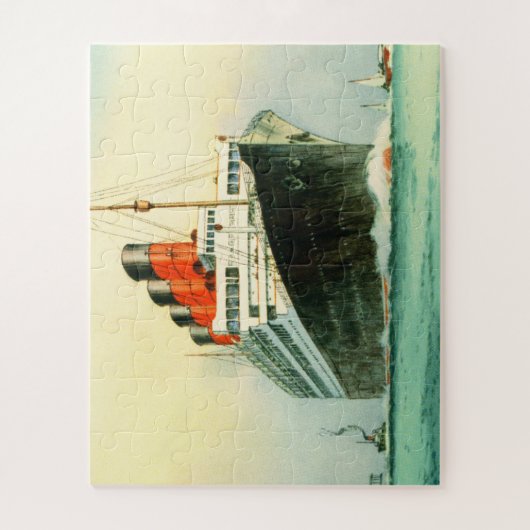 RMS Aquitania Lijnschip Legpuzzel (Verticaal)