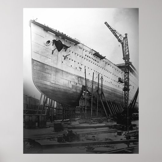 RMS Aquitania Poster (Voorkant)