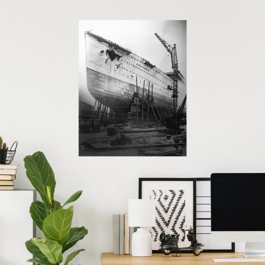 RMS Aquitania Poster (Thuiskantoor)