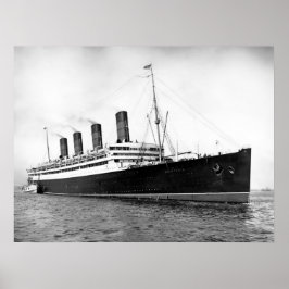 RMS Aquitania Poster