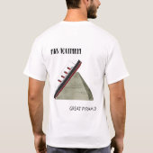 RMS Aquitania T-shirt (Achterkant)