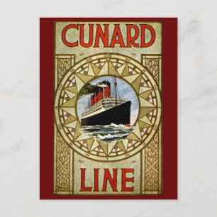 RMS Berengaria Cunard Voering van de Luxe van de Briefkaart