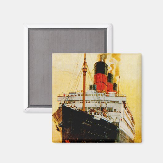 RMS Berengaria Magneet (Voorkant / Achterkant)