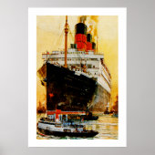 RMS Berengaria Poster (Voorkant)