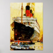 RMS Berengaria Poster (Voorkant)