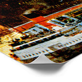 RMS Berengaria Poster (Hoek)