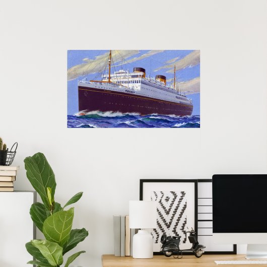RMS Britannic Poster (Thuiskantoor)