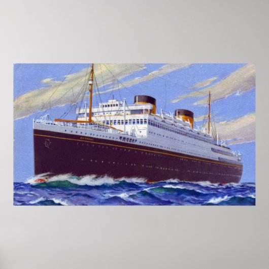RMS Britannic Poster (Voorkant)