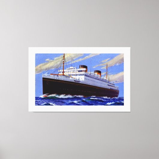 RMS Britannic ~ XL Canvas Afdruk (Voorkant)