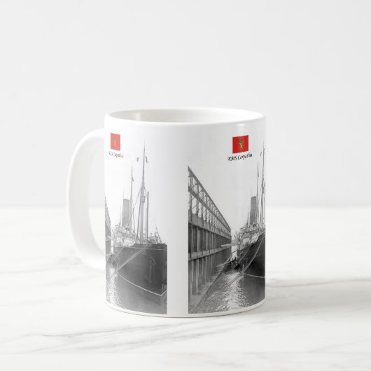 RMS Carpathie Mok (Voorkant links)