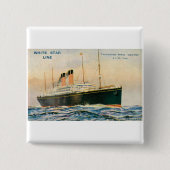 RMS Celtic Vierkante Button 5,1 Cm (Voorkant)