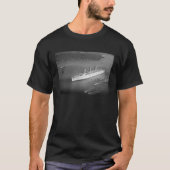 RMS Empress of Britain Ocean Liner Graphic T-shirt (Voorkant)