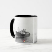 RMS Empress of Ireland Mok (Voorkant links)